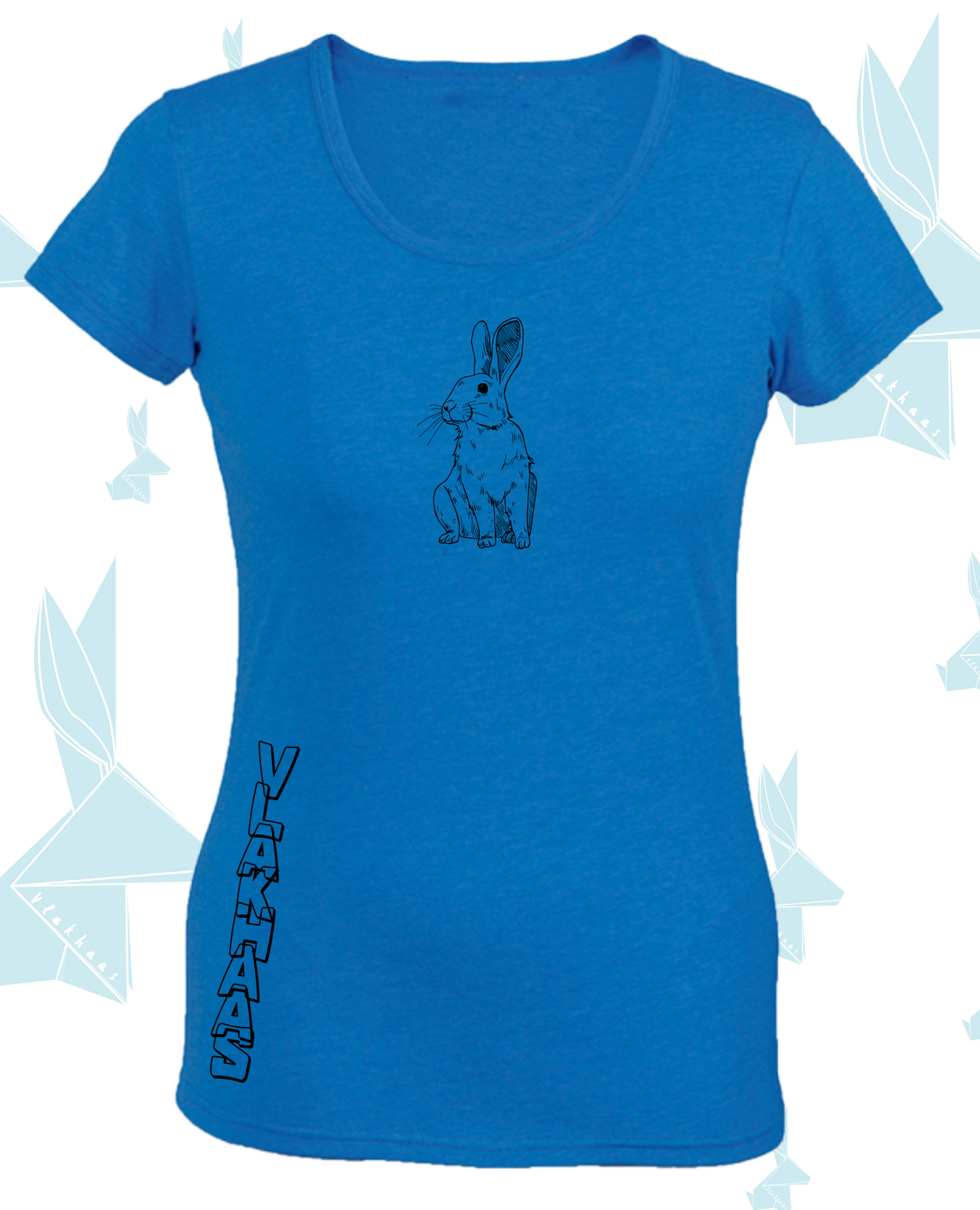 Vlakhaas T-Hemp vir Dames