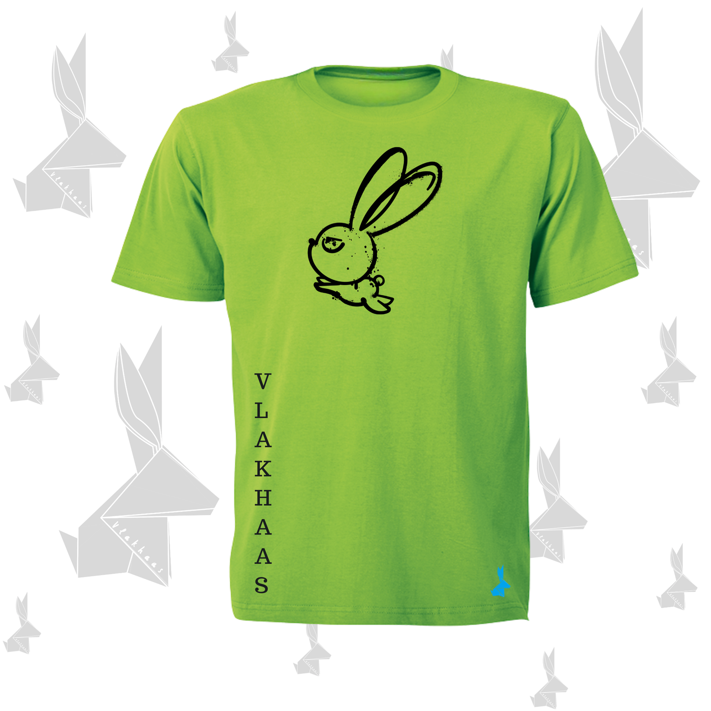 Vlakhaas T-Hemp vir Mans en Dames