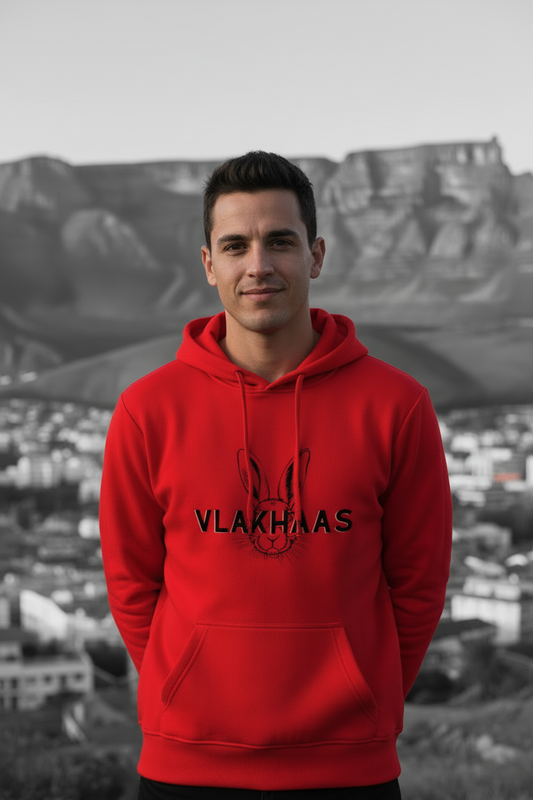 Vlakhaas Hoodie vir Mans en Dames