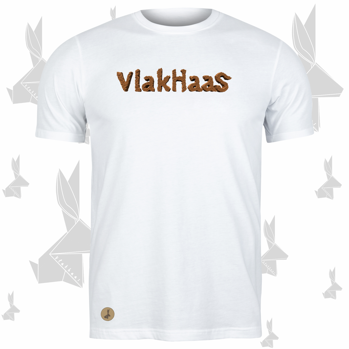 Vlakhaas T-Hemp vir Mans en Dames