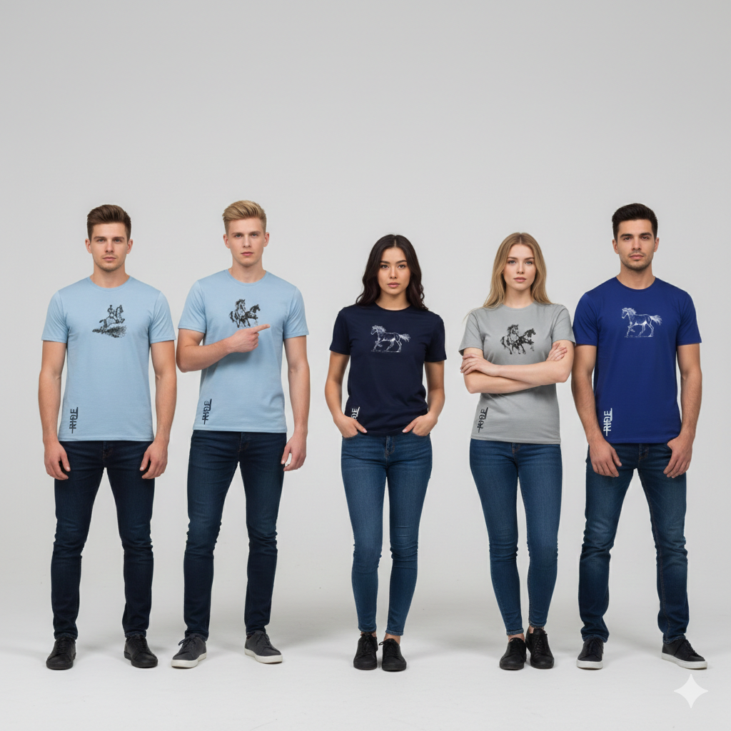 RIDE T-Shirt for Men and Ladies