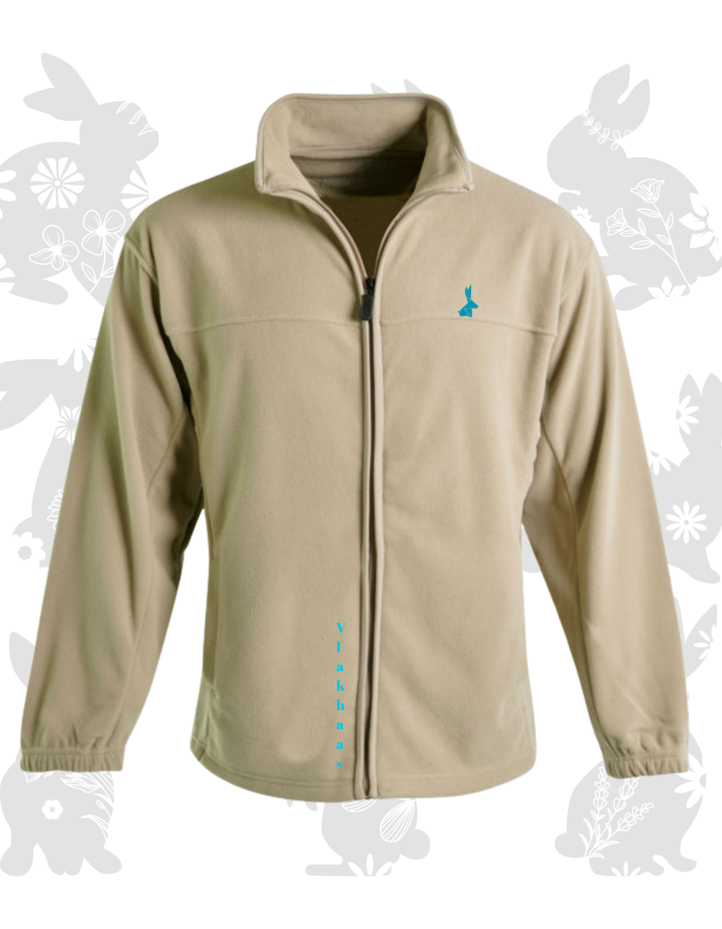 Vlakhaas Mans Zip Baadjie