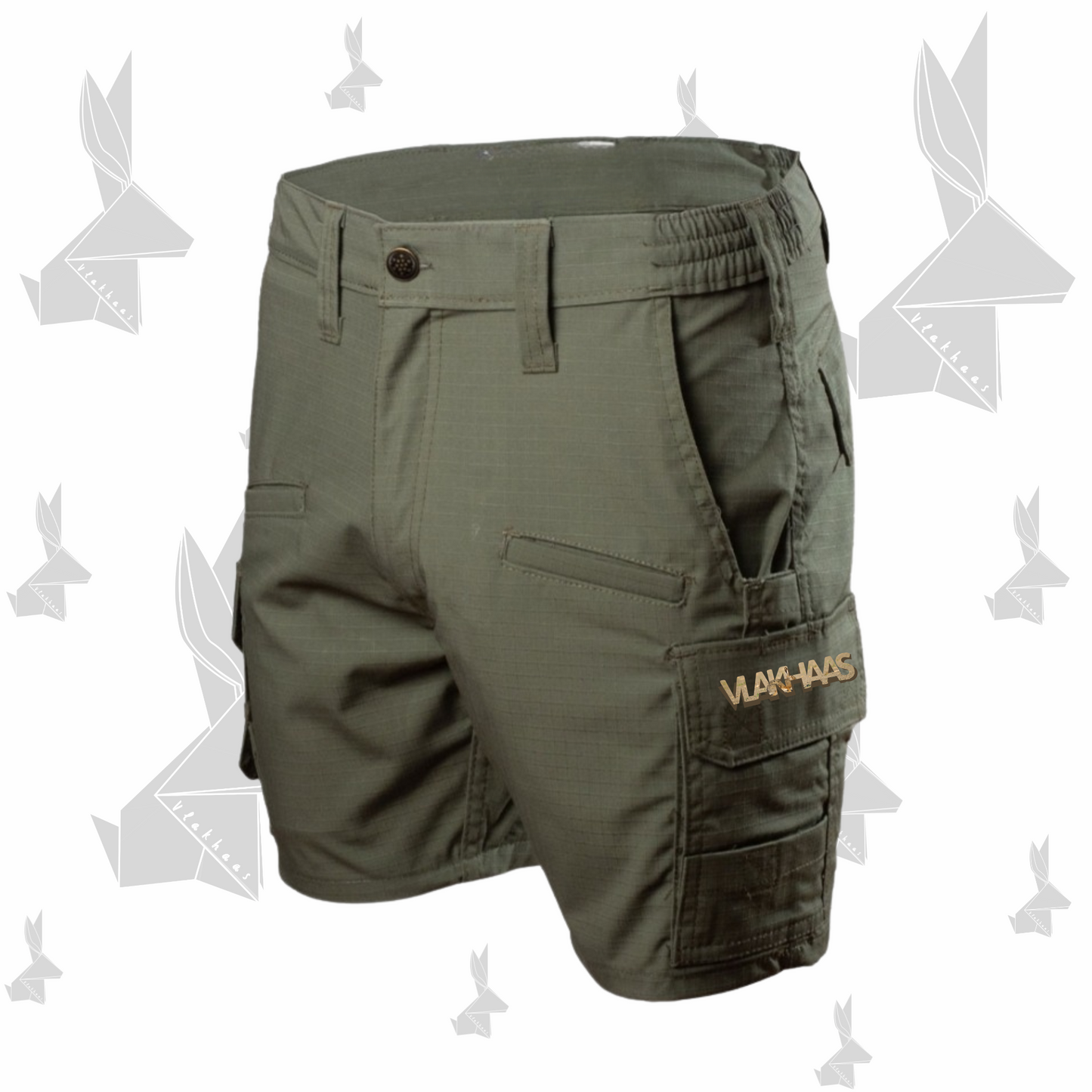 Vlakhaas Mans kort broek 14cm