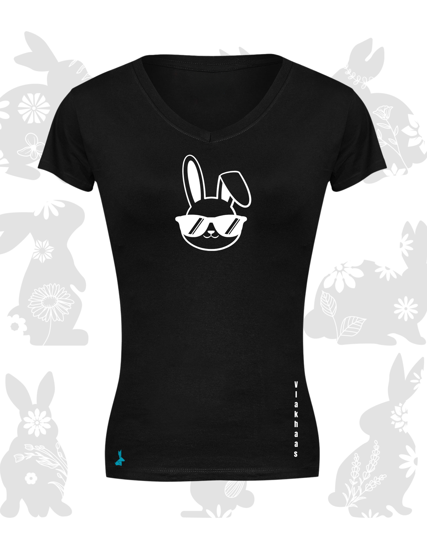 Vlakhaas T-Hemp vir Dames