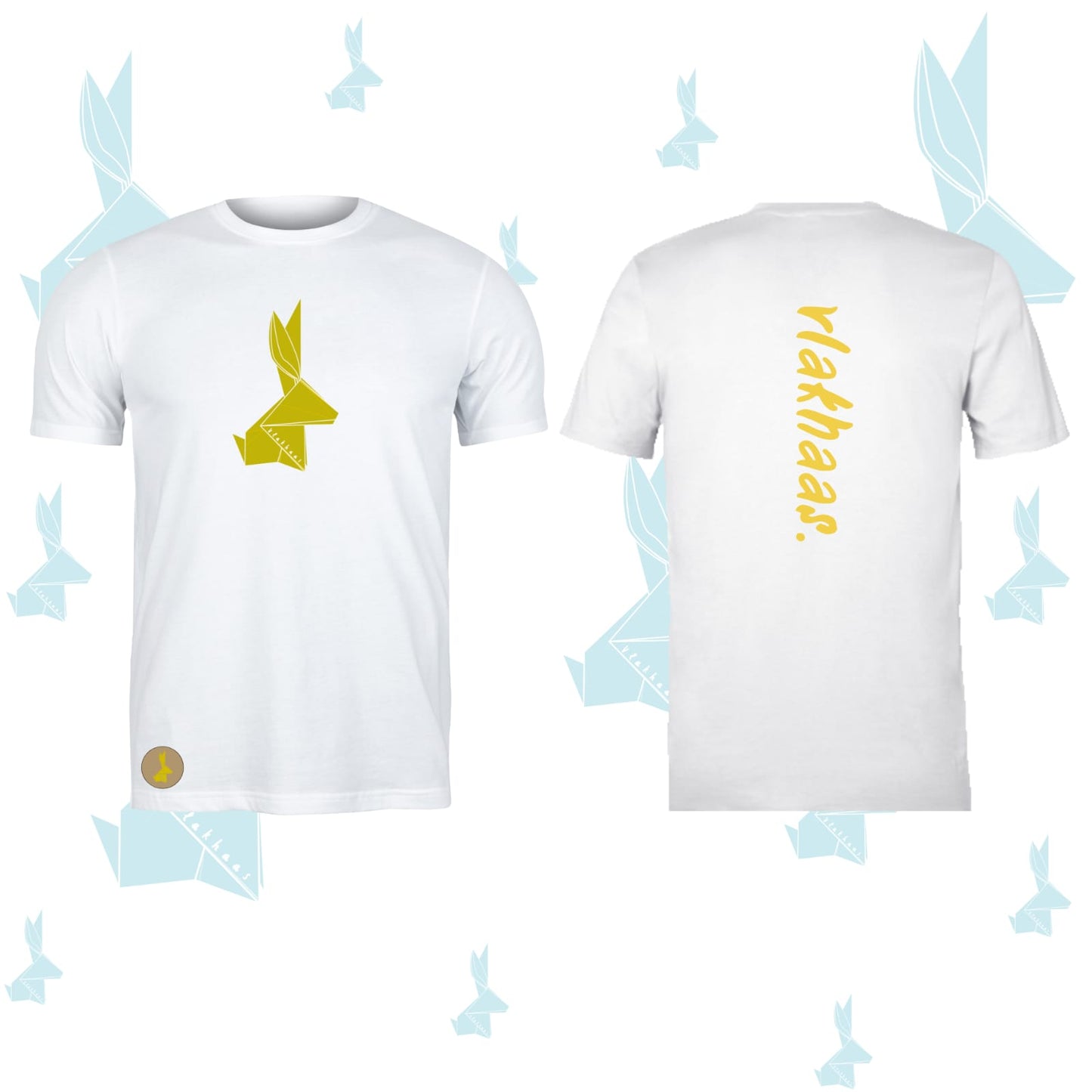 Vlakhaas T-Hemp vir Mans en Dames