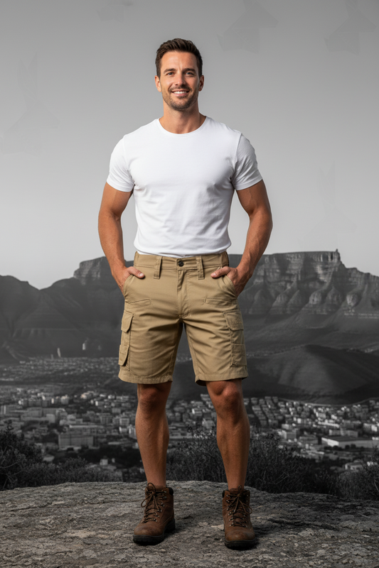 Vlakhaas Mans kort broek 14cm