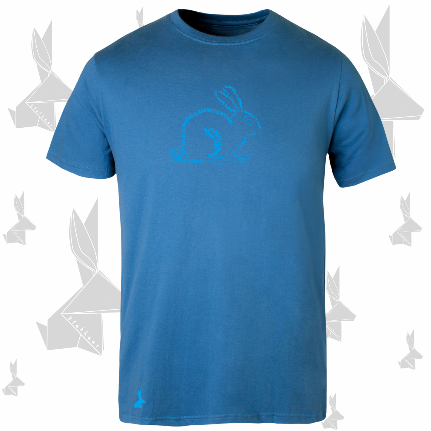 Vlakhaas T-Hemp vir Mans en Dames