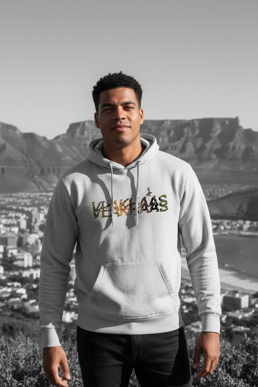 Vlakhaas Hoodie vir Mans en Dames
