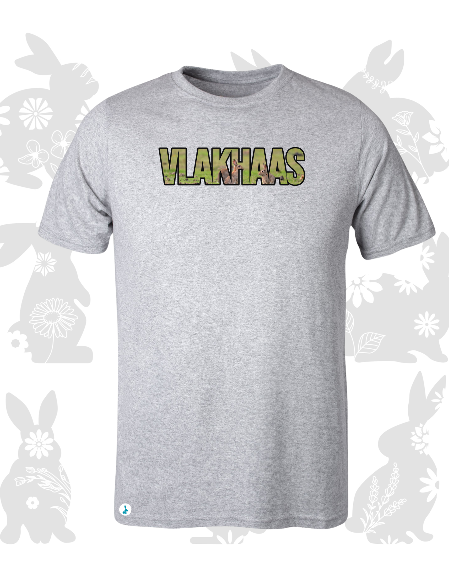 Vlakhaas Veld T-Hemp vir Mans en Dames