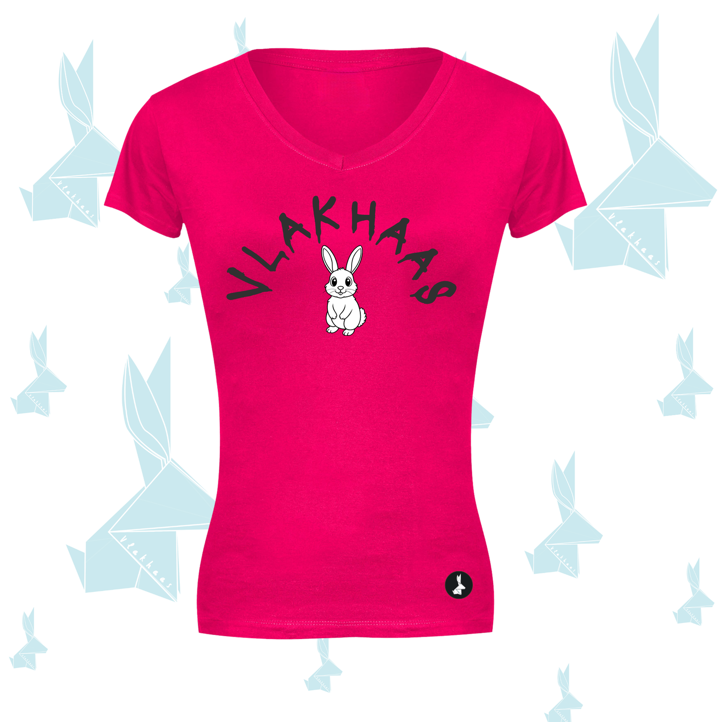 Vlakhaas T-Hemp vir Dames