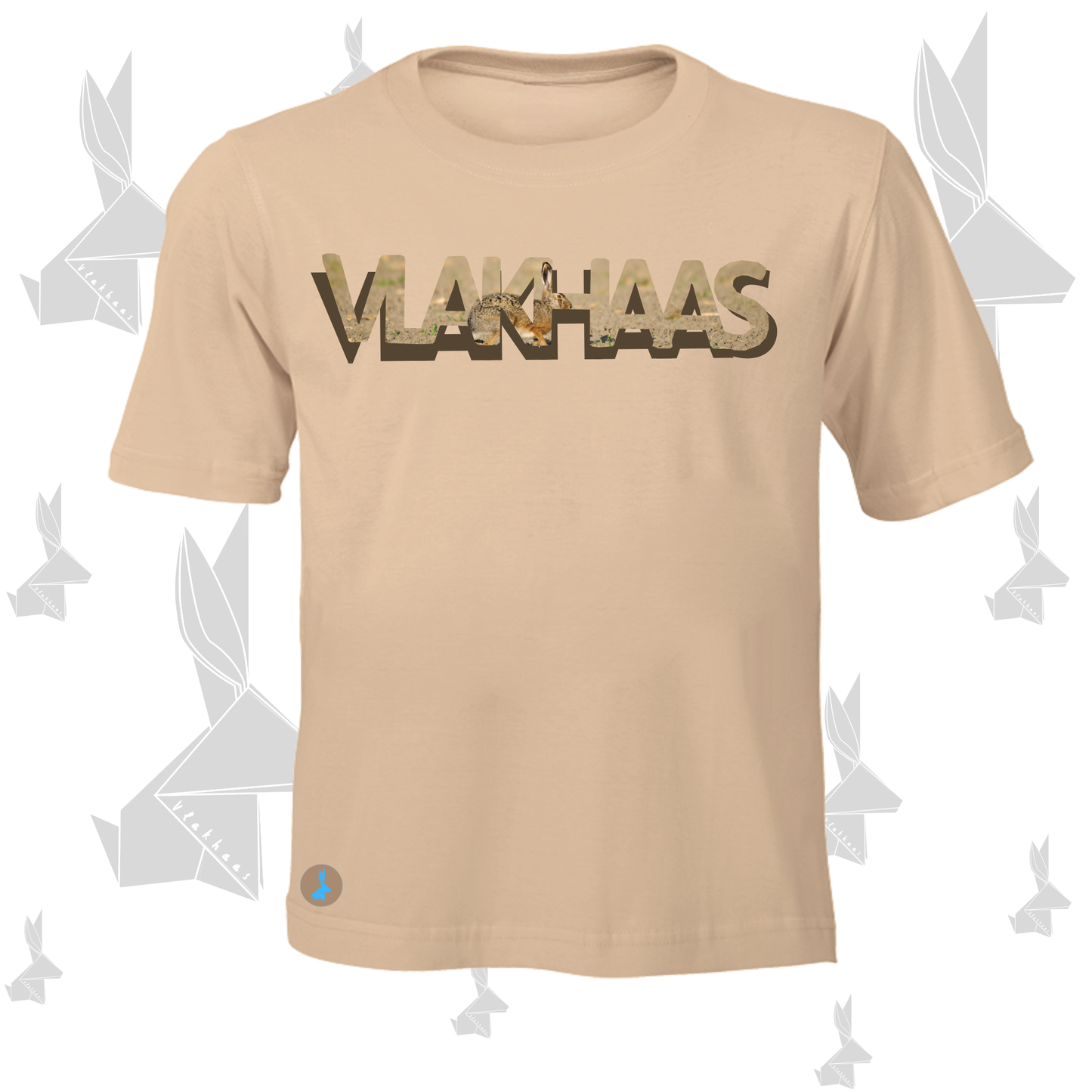 Vlakhaas T-Hemp vir Mans en Dames