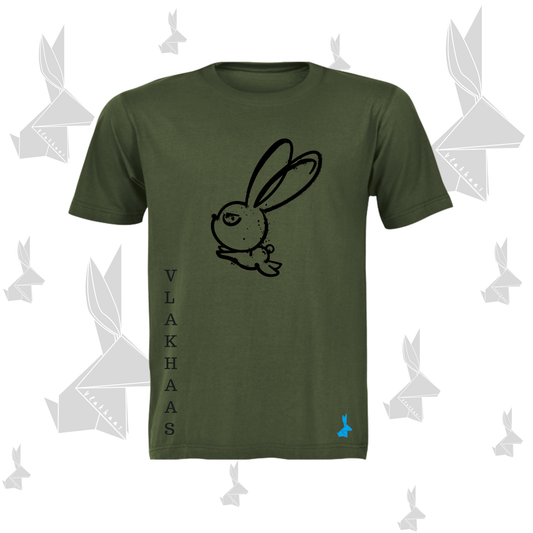 Vlakhaas T-Hemp vir Mans en Dames