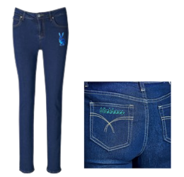 Vlakhaas Ladies Fashion Denim Jeans (A)