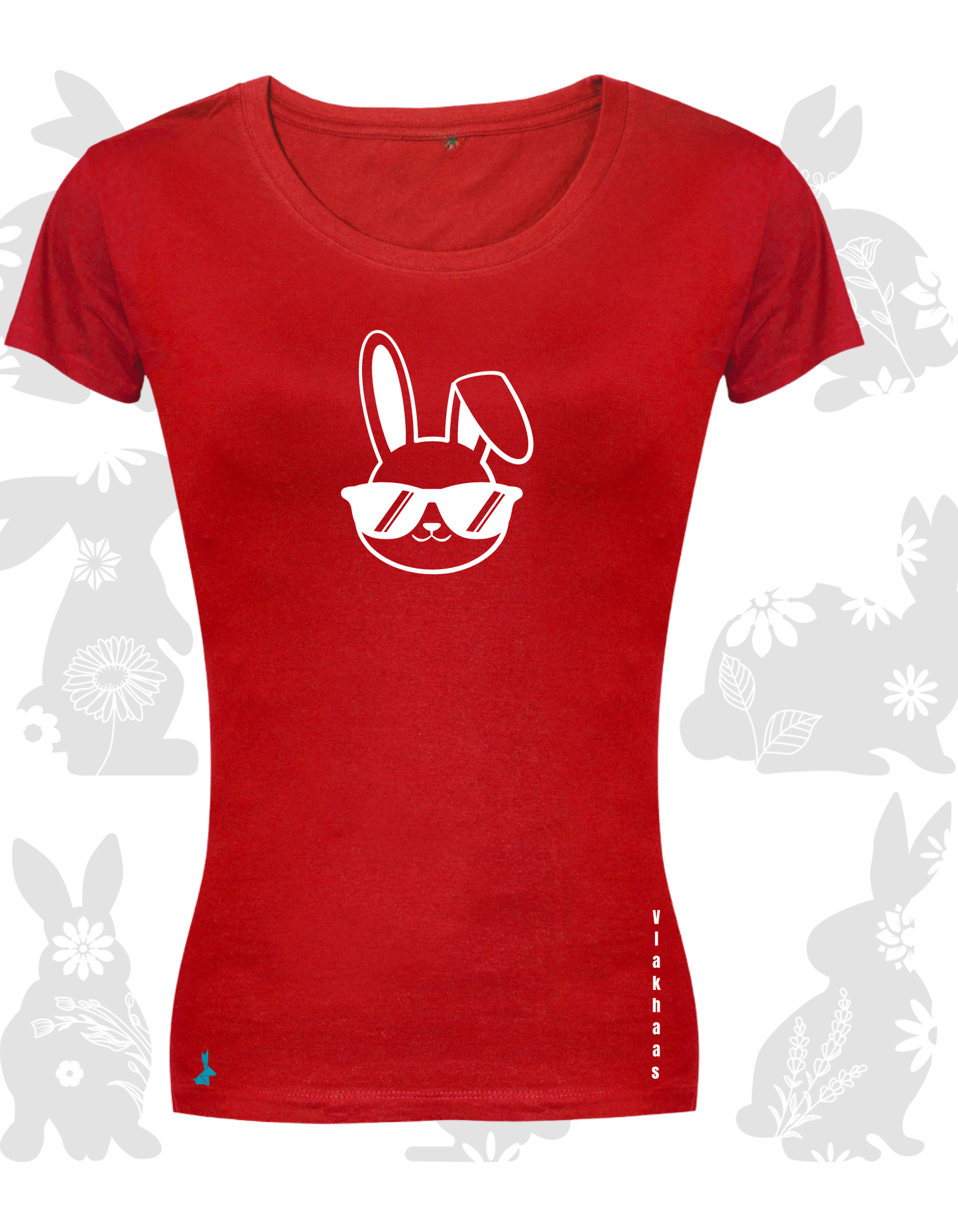 Vlakhaas T-Hemp vir Dames