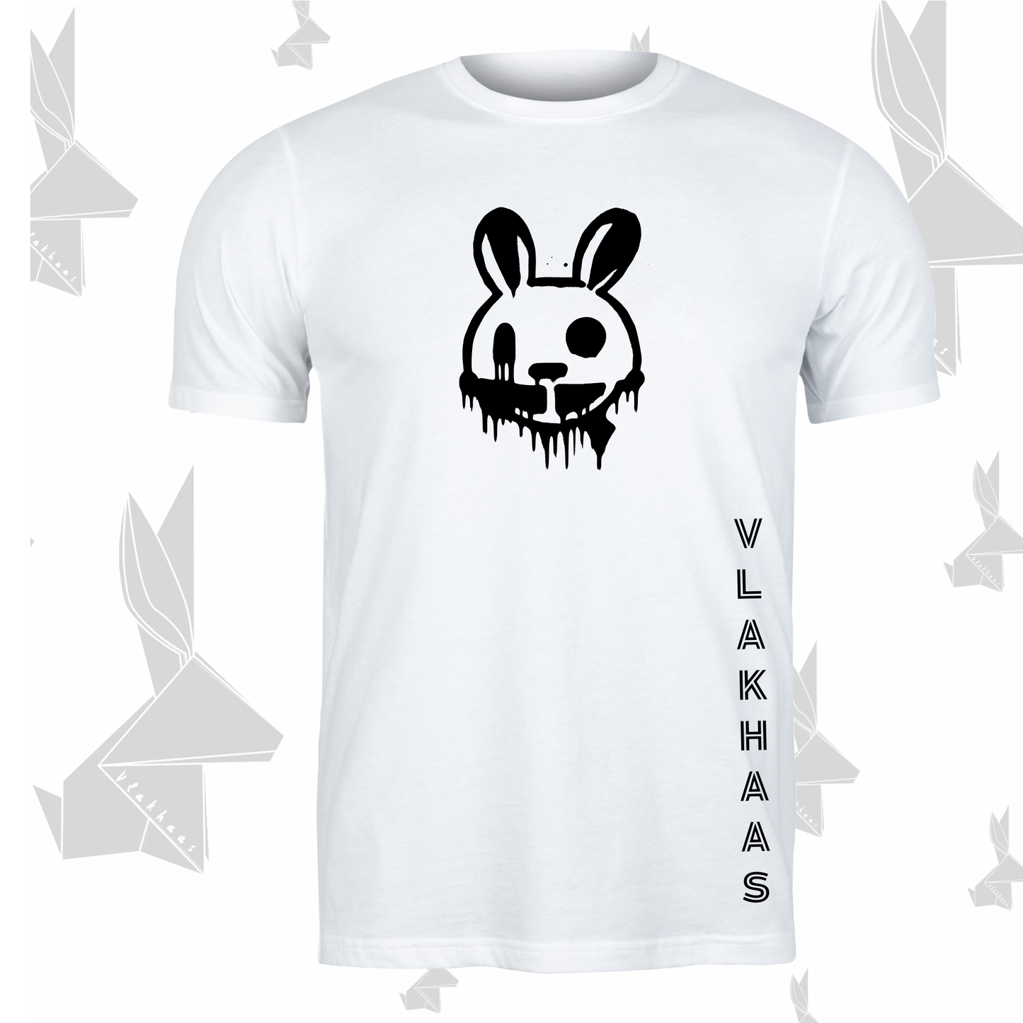 Vlakhaas T-Hemp vir Mans en Dames