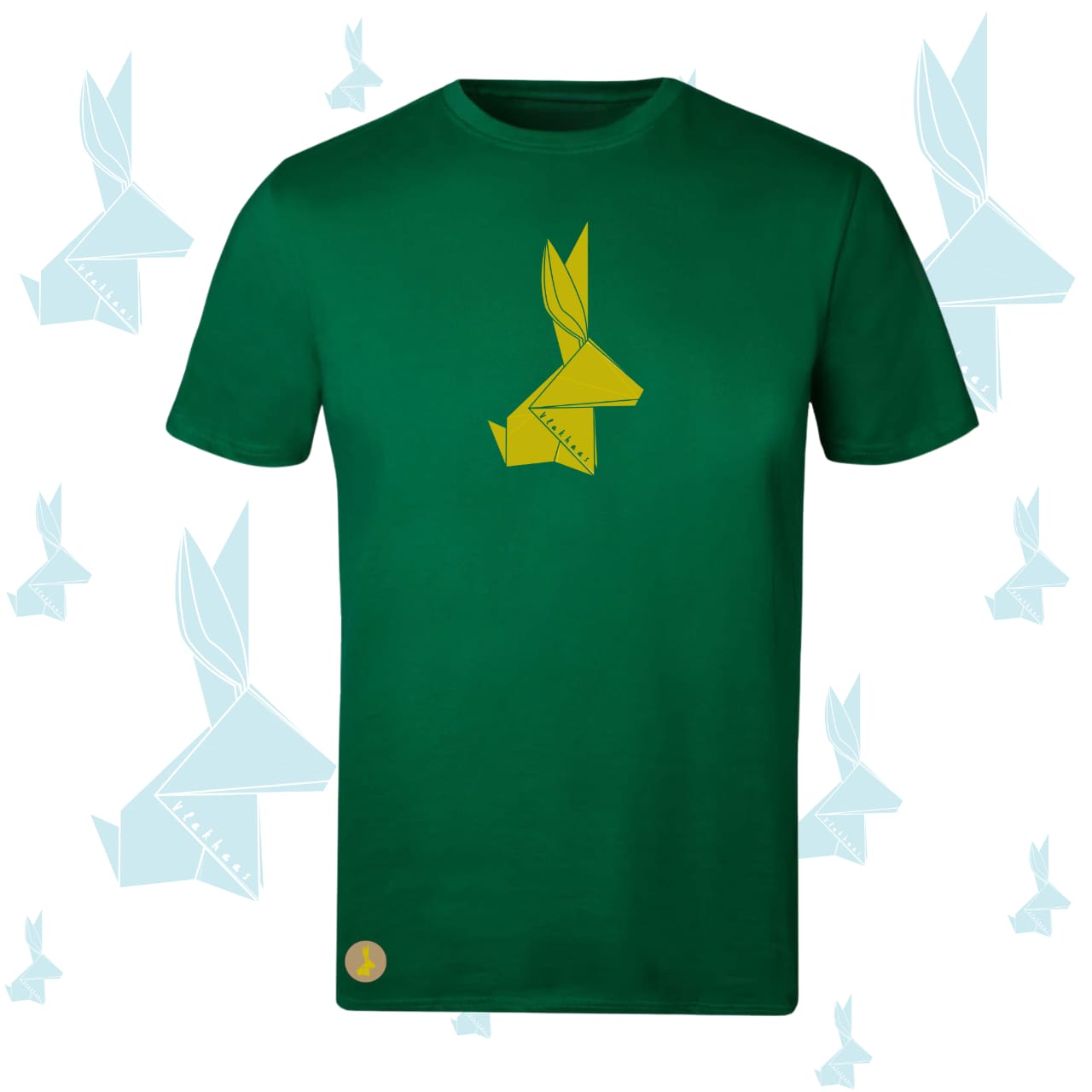 Vlakhaas T-Hemp vir Mans en Dames