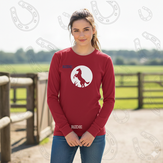 RIDE Ladies Long Sleeves T- Shirt
