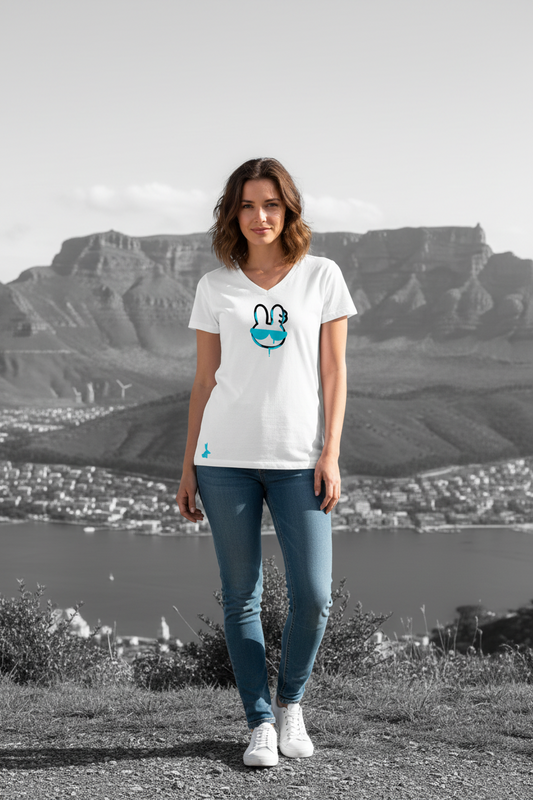 Vlakhaas T-Hemp vir Dames