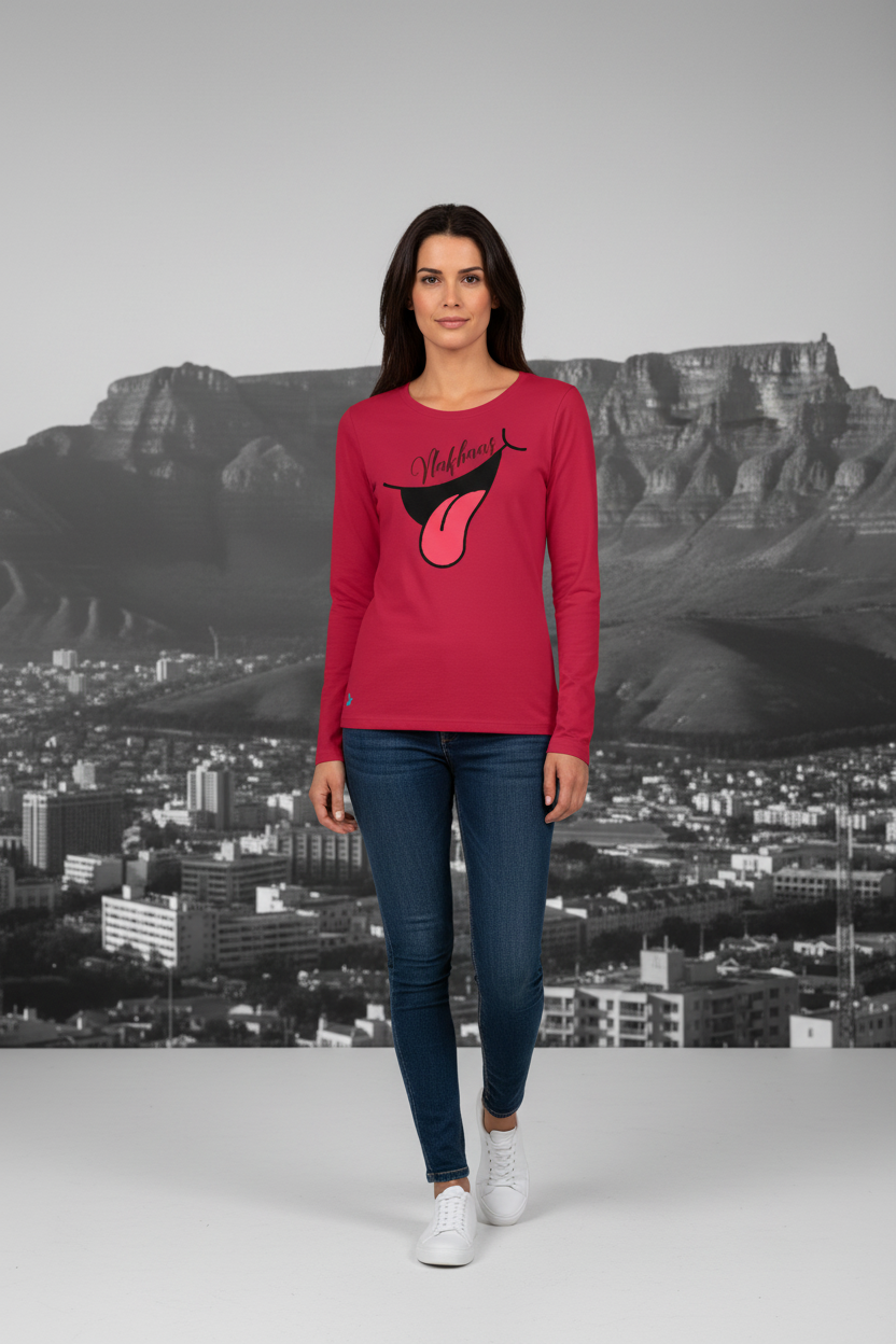 Vlakhaas Ladies Long Sleeves T- Shirt