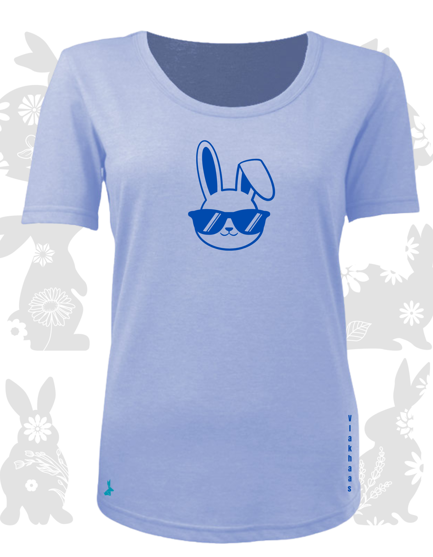 Vlakhaas T-Hemp vir Dames