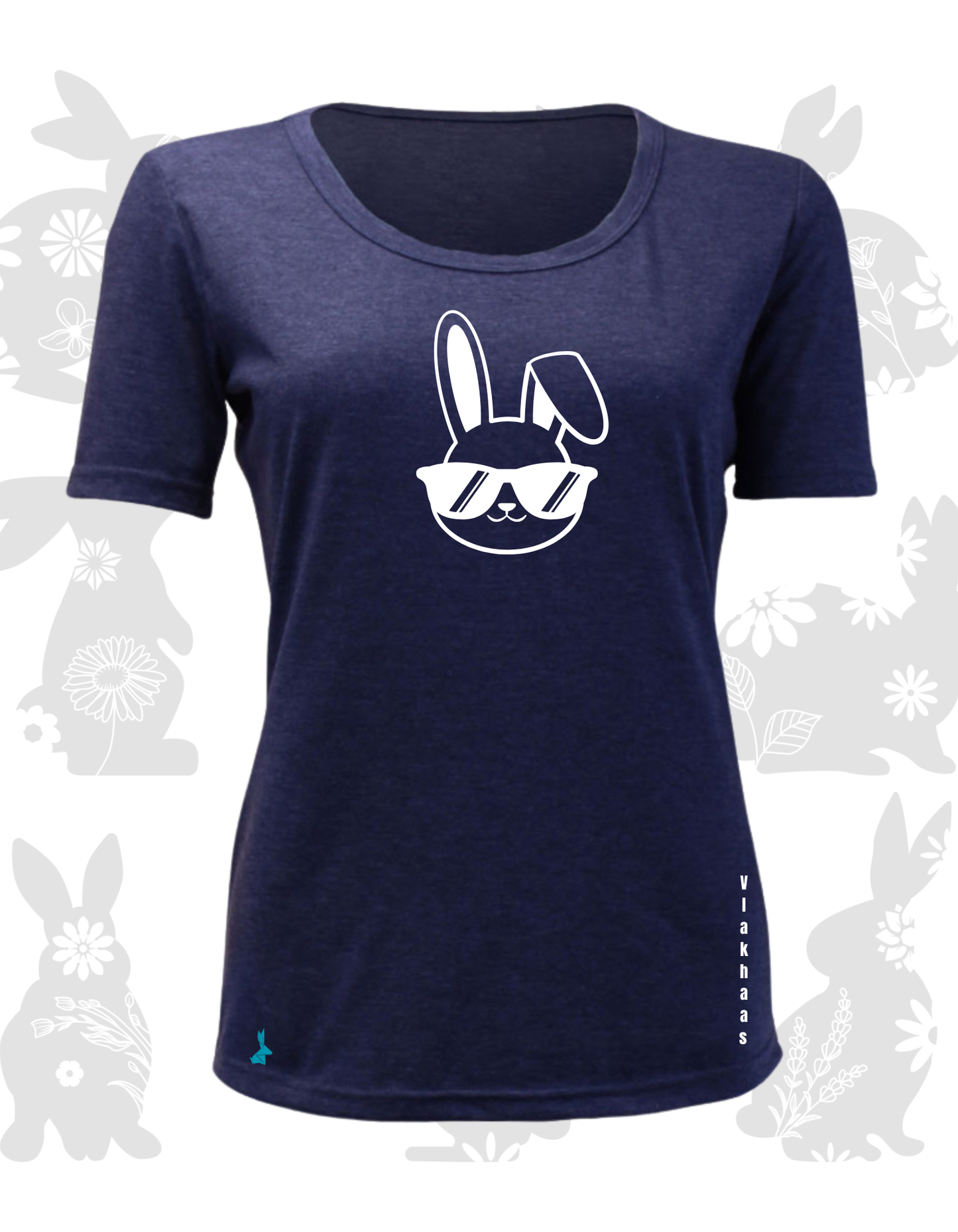 Vlakhaas T-Hemp vir Dames