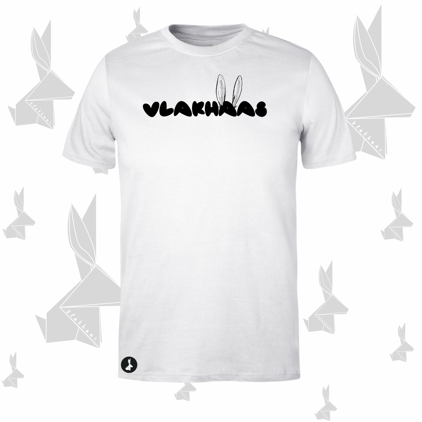 Vlakhaas T-Hemp vir Mans en Dames