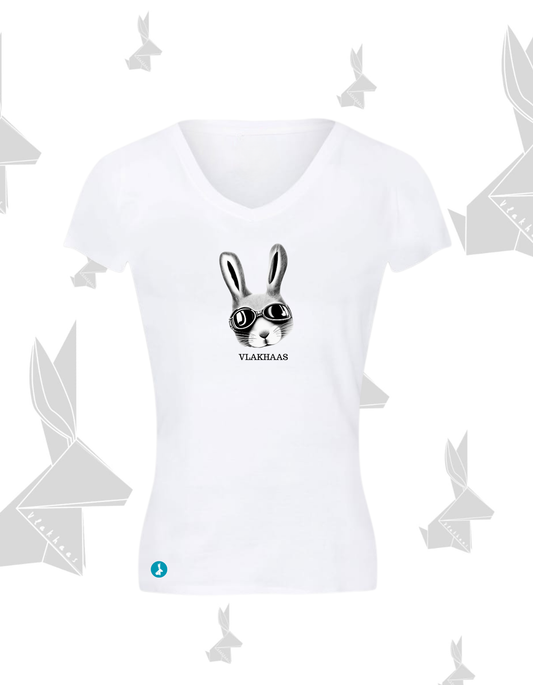 Vlakhaas T-Hemp vir Dames