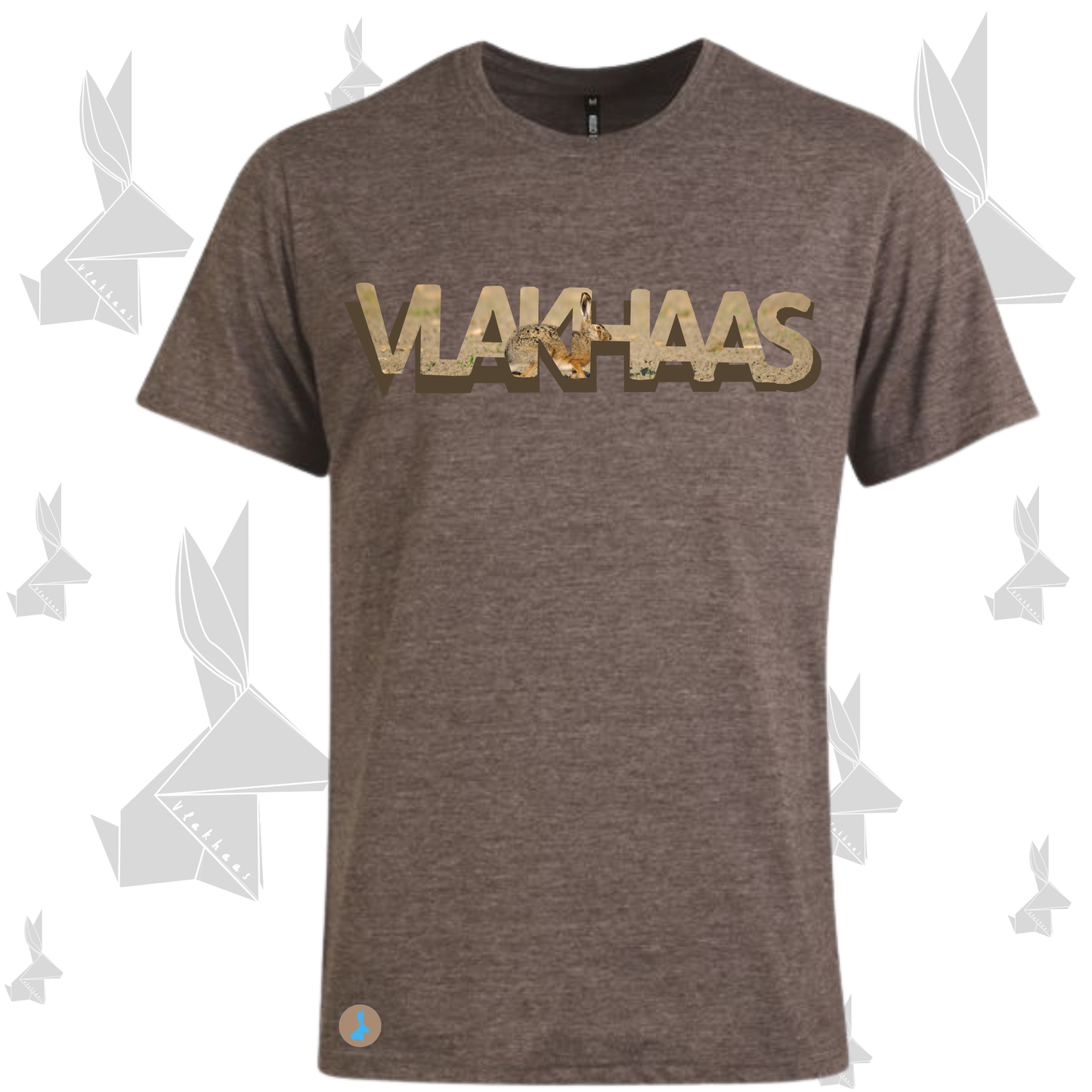 Vlakhaas T-Hemp vir Mans en Dames