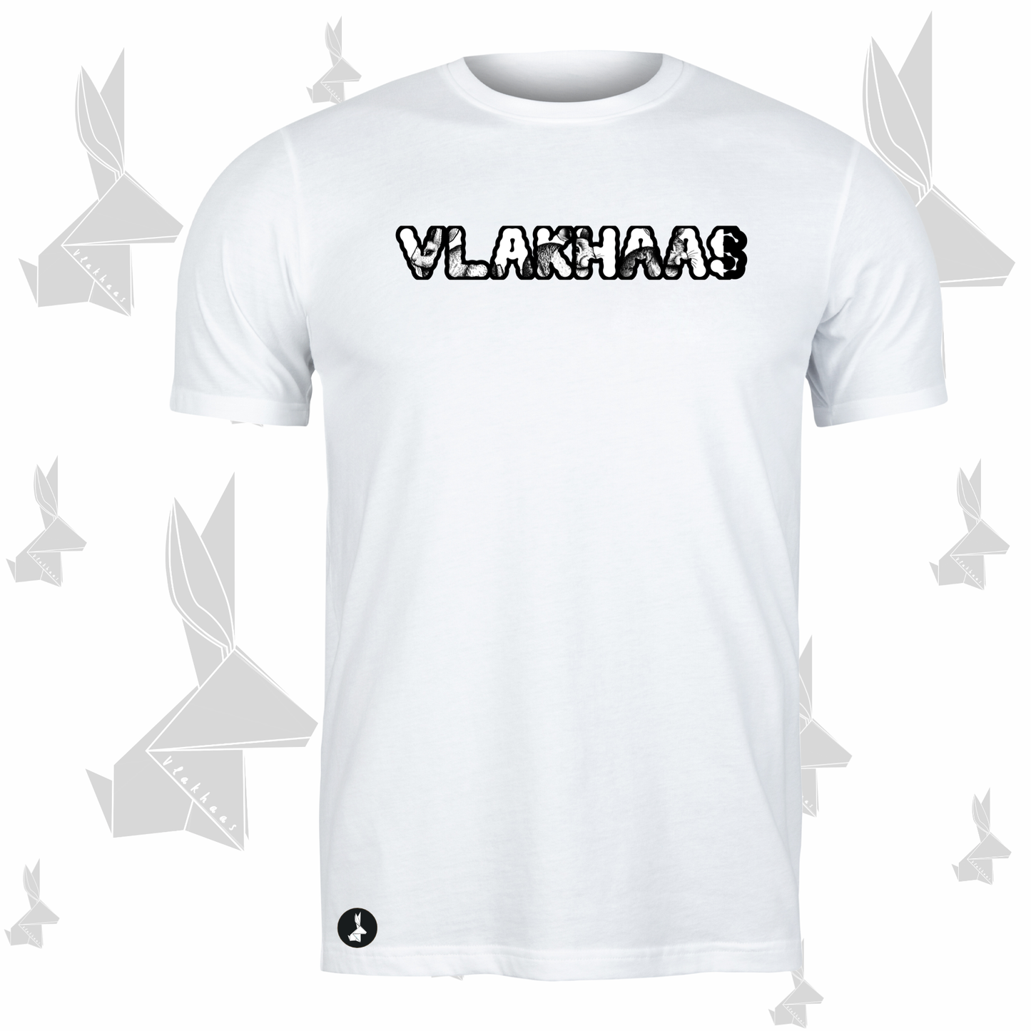 Vlakhaas T-Hemp vir Mans en Dames