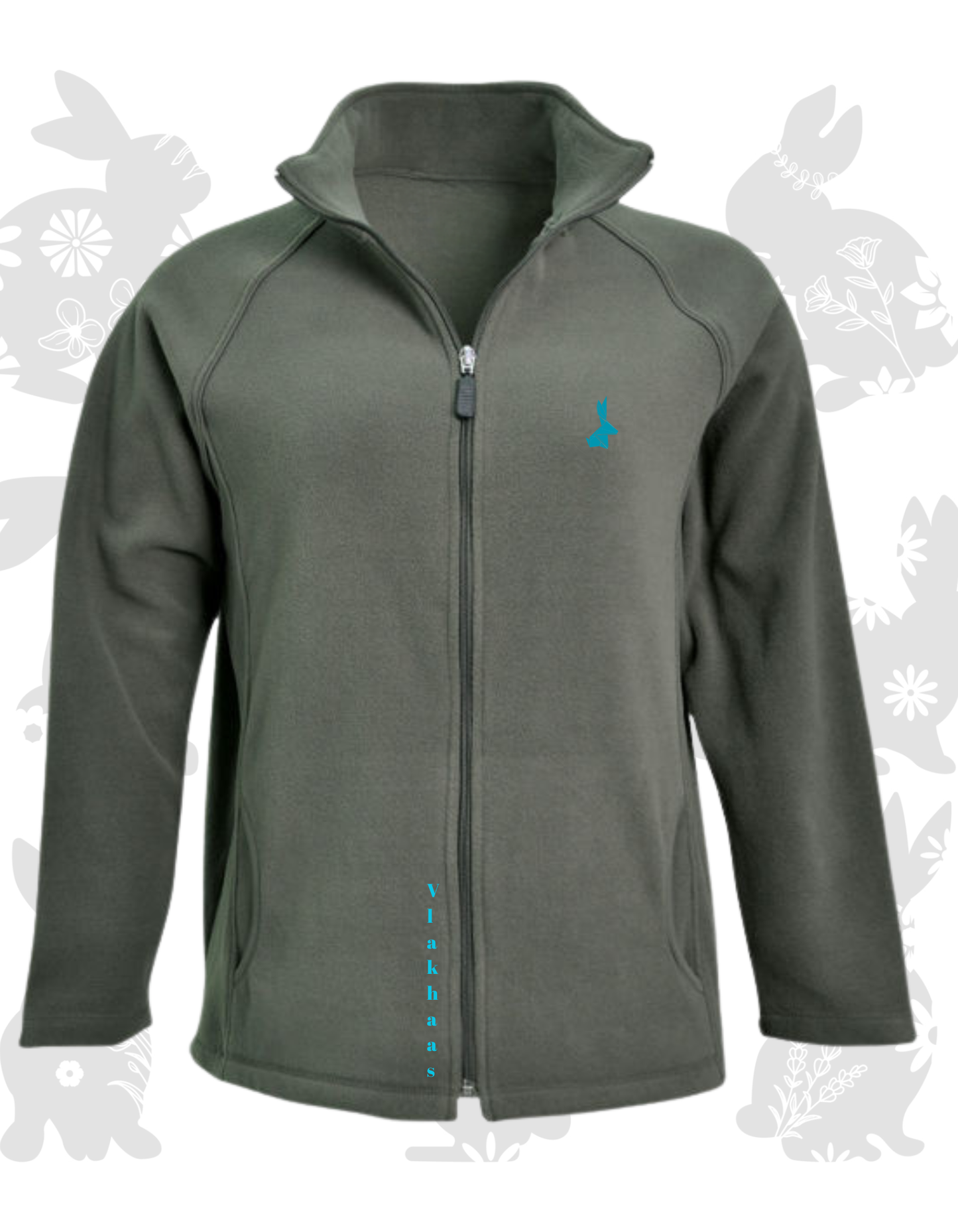 Vlakhaas Mans Zip Baadjie