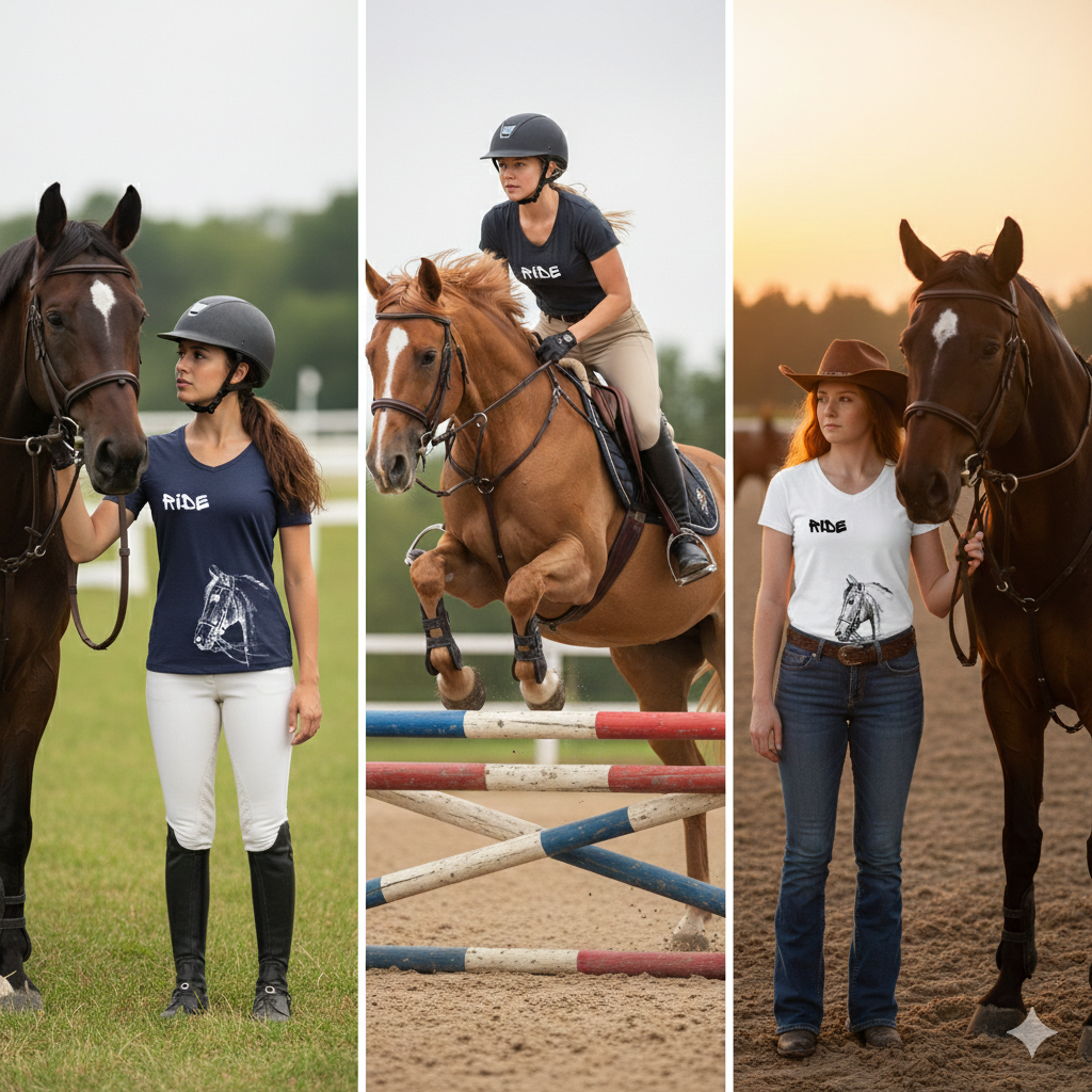 RIDE T-Hemp vir Dames