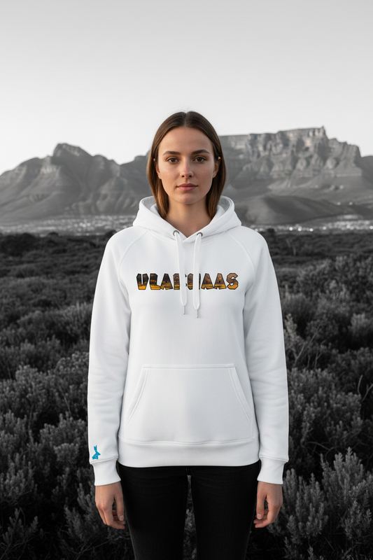 Vlakhaas voetspore Kappie Trui vir Mans en Dames