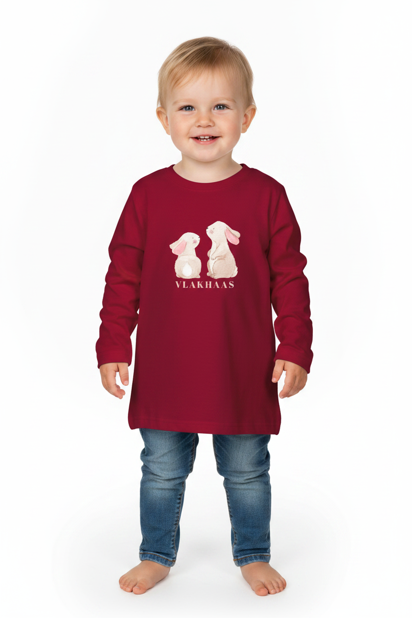 Vlakhaas Kids Long Sleeve T-Shirts(b)